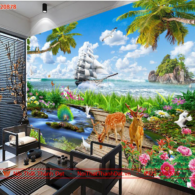 Tranh lụa 3D in nổi 1600% mực UV Mỹ